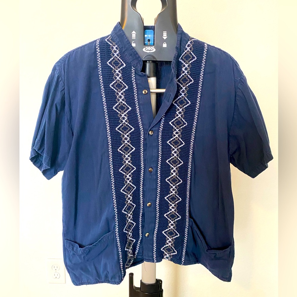Mexico style button down